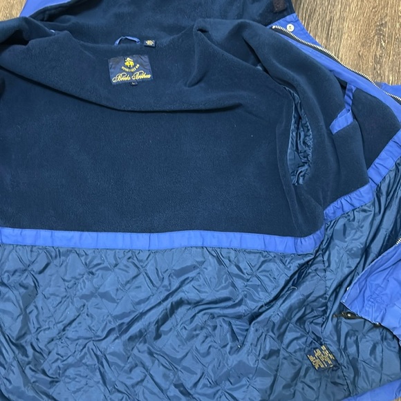Men’s Brooks Brothers Winter Jacket. Size Large. Blue. - Picture 4 of 13